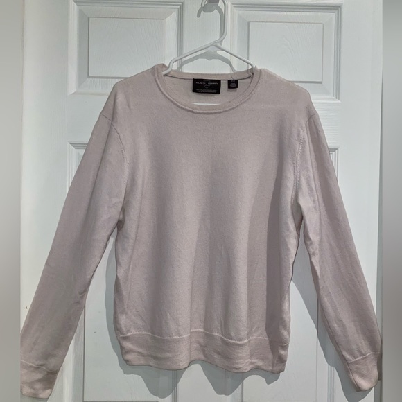 BLACK BROWN 1826 100% MERINO WOOL CREW NECK SWEATER XL - Picture 2 of 5